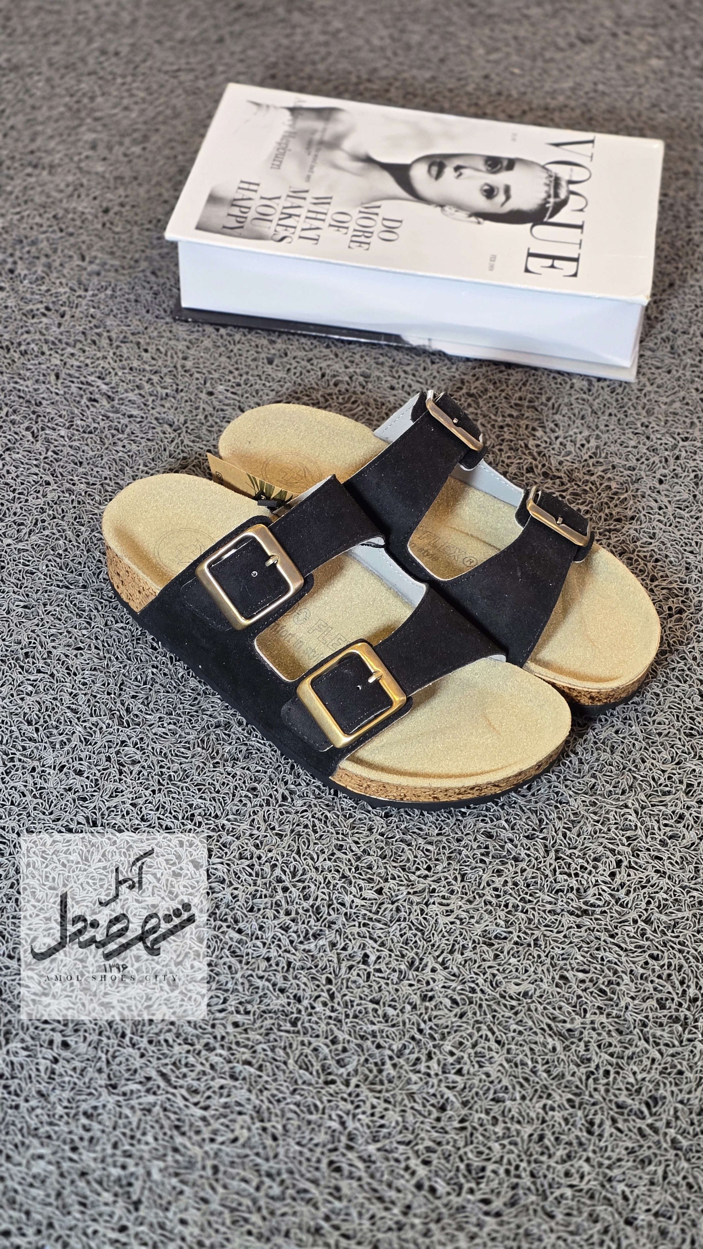 صندل برکن استاک مشکی